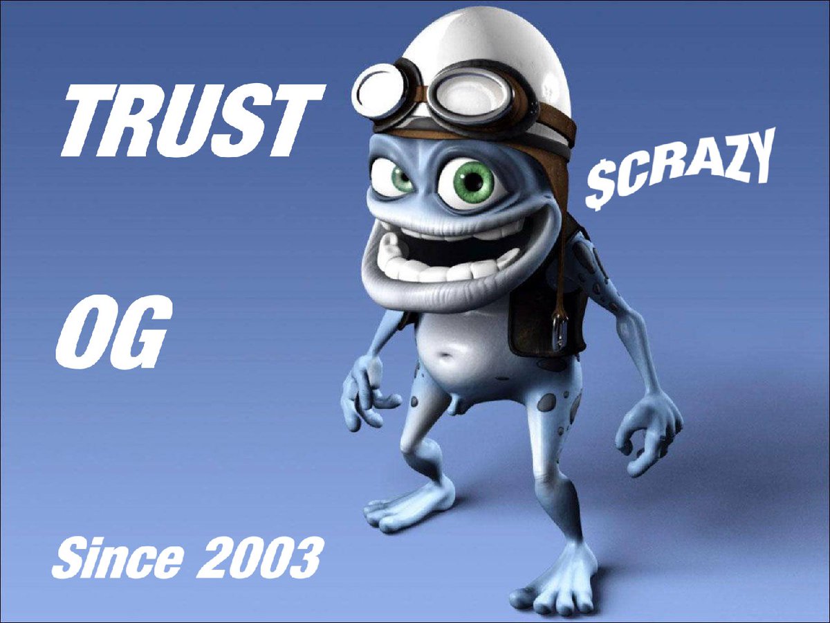 maybe_tanja's tweet photo. @cryptodoc_ $CRAZY 
@CrazyFrog_Coin https://t.co/J70cwYtciV