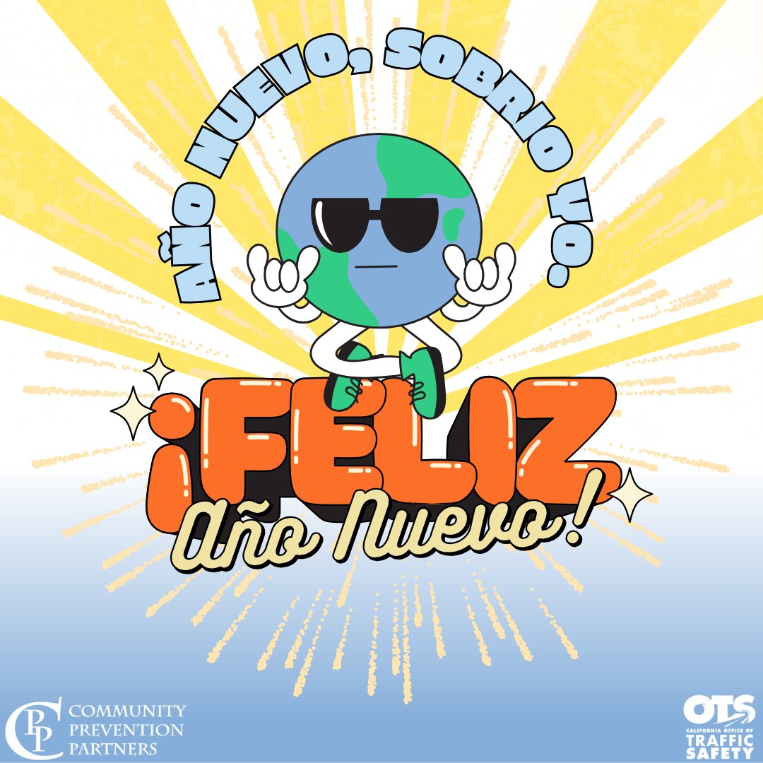sccfnlp's tweet image. Año nuevo, sobrio yo.

Comienza 2024 con buenos hábitos. ¡Planifique con anticipación cuando vaya a beber y designe un conductor sobrio!

El financiamiento para este programa fue proporcionado por una subvención de la Oficina de Seguridad del Tráfico de California, a través de la…