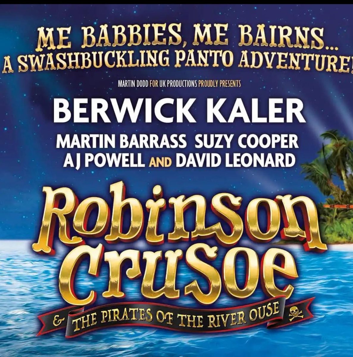 Travelling this week to see our @UKP_Ltd #panto’s Cinderella @MalvernTheatres (Wed), and Robinson Crusoe @grandoperayork (Thu)! Love seeing the marketing!

#newyearnewgoals #familyfriendly #familyfun #thingstodowiththekids #familyideas #familydayout  #whatson #malvern #york