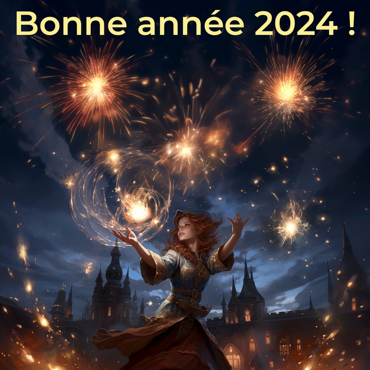 Illustration non contractuelle d'un sort de niveau quarante-douze non réalisable durant une partie de la Pierre de Lumière.

#escapegame #escapegameparis #escaperoom #naheulbeuk #heroicfantasy #fantasy #bonneannee
