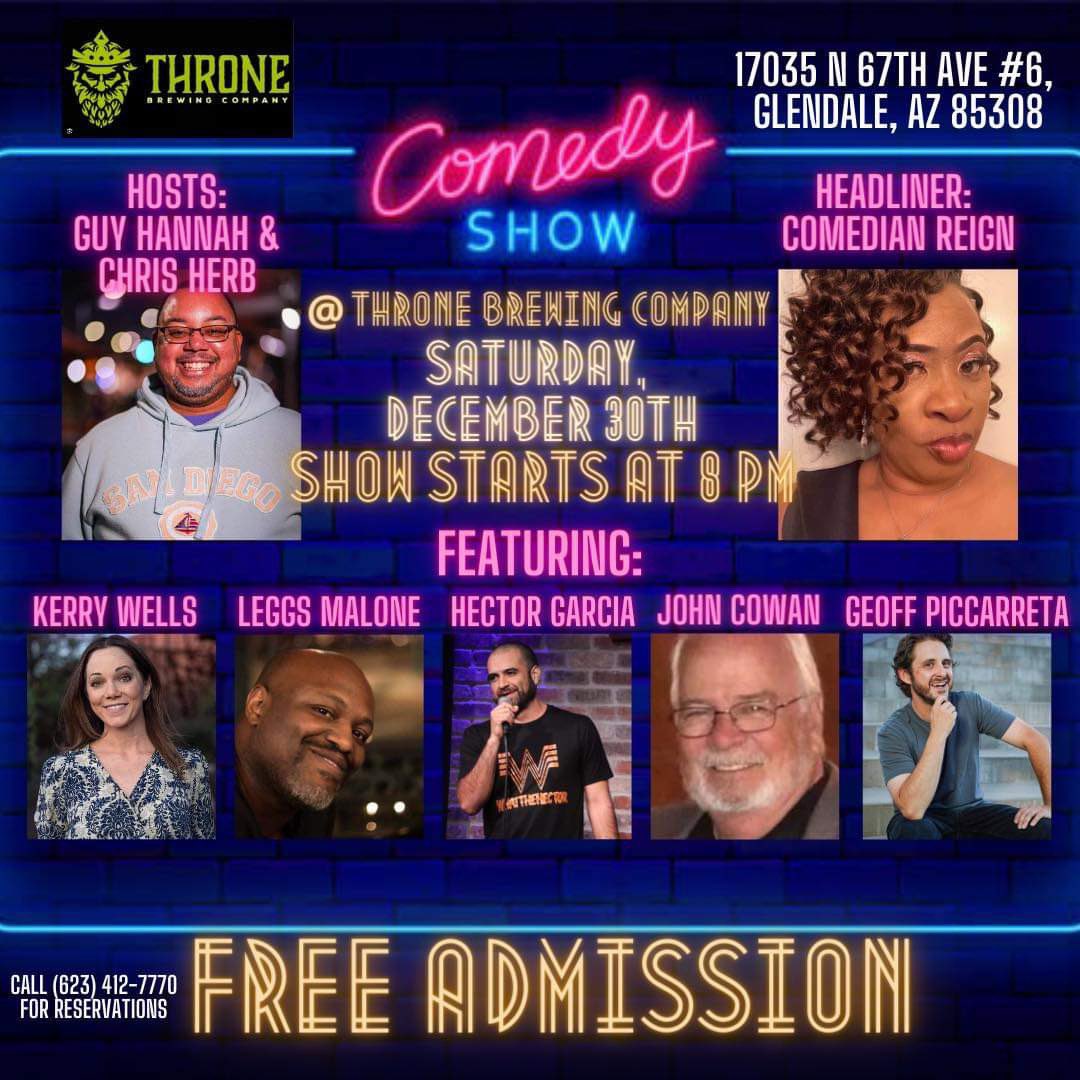 KerryVent's tweet photo. Tonight! The more beer you drink, the funnier I become. #Science @ThroneBrewing #AZcomedy https://t.co/Q1daVtAzO2