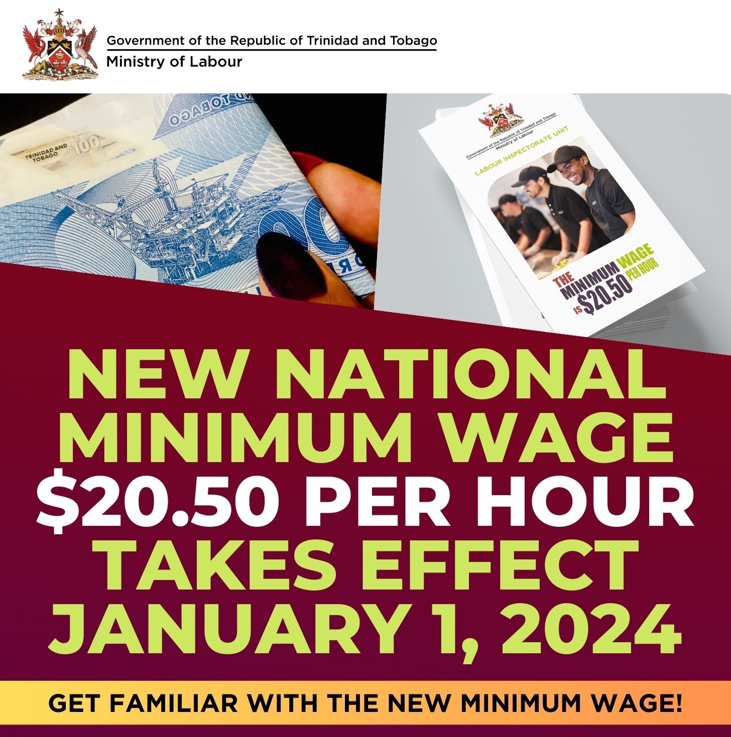 New Minimum Wage 2025 Trinidad taryn elisabeth