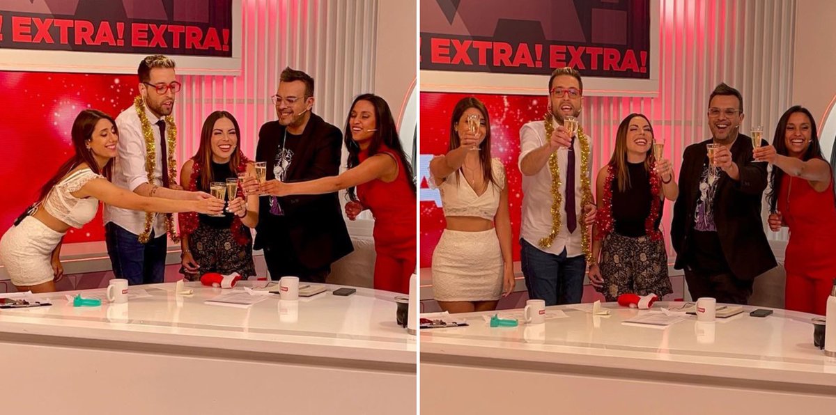 Tuvimos un 2023, espectacular y eso es gracias a tod@s ustedes que estuvieron del otro lado, cada sabado al mediodia por <a href="/canalextratv/">ExtraNoticias</a> 

Brindamos por un 2024 juntos y que se sigan informando de los medios, con nosotros, el proximo año🥂

#SiemprePrimicias
#FRODOxSIEMPREPRIMÍCIAS