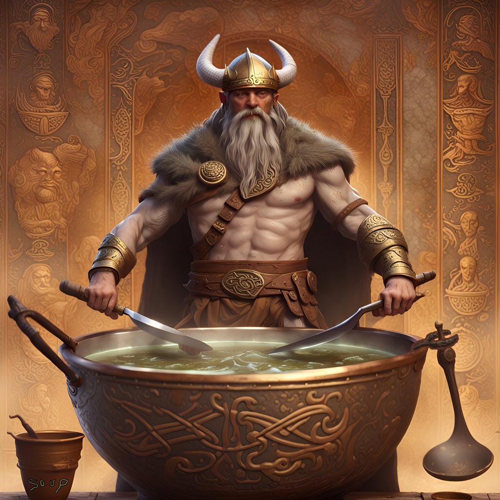 wormholeorg's tweet photo. Whats in your #SOUP can?
In the past #NFTs were cooked by professional Vikings in golden kitchens. With modern tech you can get one here.
https://t.co/nx0f5mLSAe
#FreeMint #NFThistory #fakenews #NFTsale #getitwhileyoucan #SolanaNFTs https://t.co/mj2ROE5Vl9