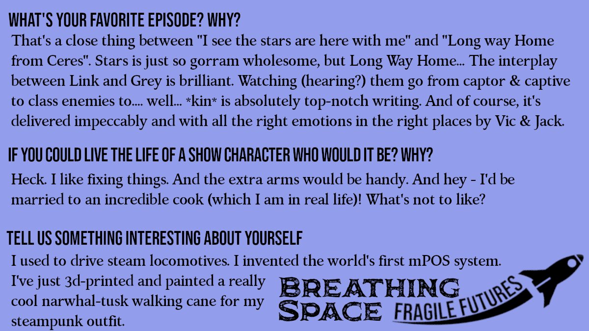 BreathingXSpace's tweet image. Season 4 is coming, and we're excited to announce (some of the many) contributors who are part of it.

Introducing @JK__VA, who will be voicing multiple roles across the season.