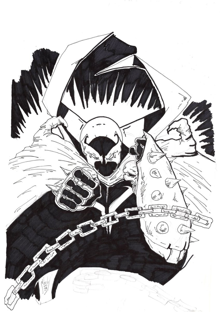 TRIBESTUDIOS's tweet image. Artist Scott Shehi at it again with some @ SpawnComic action! #Spawn #comics #Indie 
Buy his art on our official store: tribe-comics-llc.odoo.com/r/ZOK