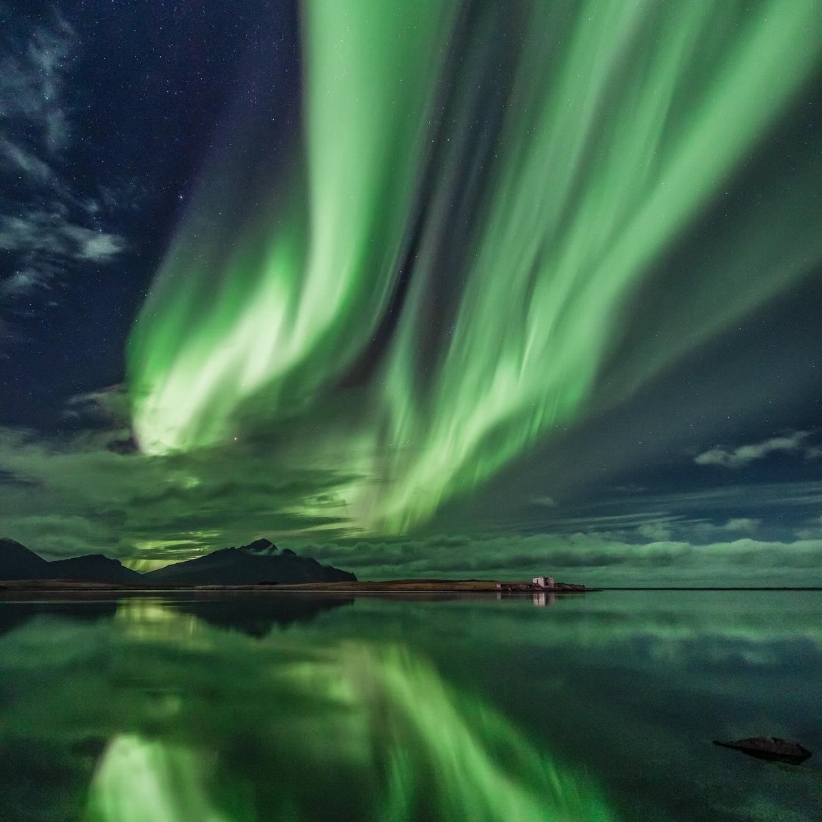 The Northern Lights come to life through a constant interaction between the Earth and the Sun. While their intensity changes, they're always there, flickering away, even if it is too bright for us to see them. #EarthCapture by Jacek Świercz via Instagram