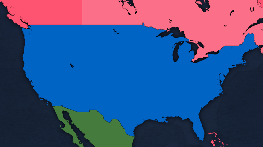 MockGMGS's tweet photo. The Republic of Texas joins the United States
----
Following Mexico's agreement to give up Alta California, New Mexico, and the territory that the Republic of Texas claimed, the said republic has agreed to become a part of the United States. @USA_GMGS https://t.co/QyaDn4sd2i