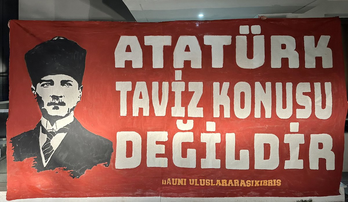 ATATÜRK TAVİZ KONUSU DEĞİLDİR! #ultrAslanUNI