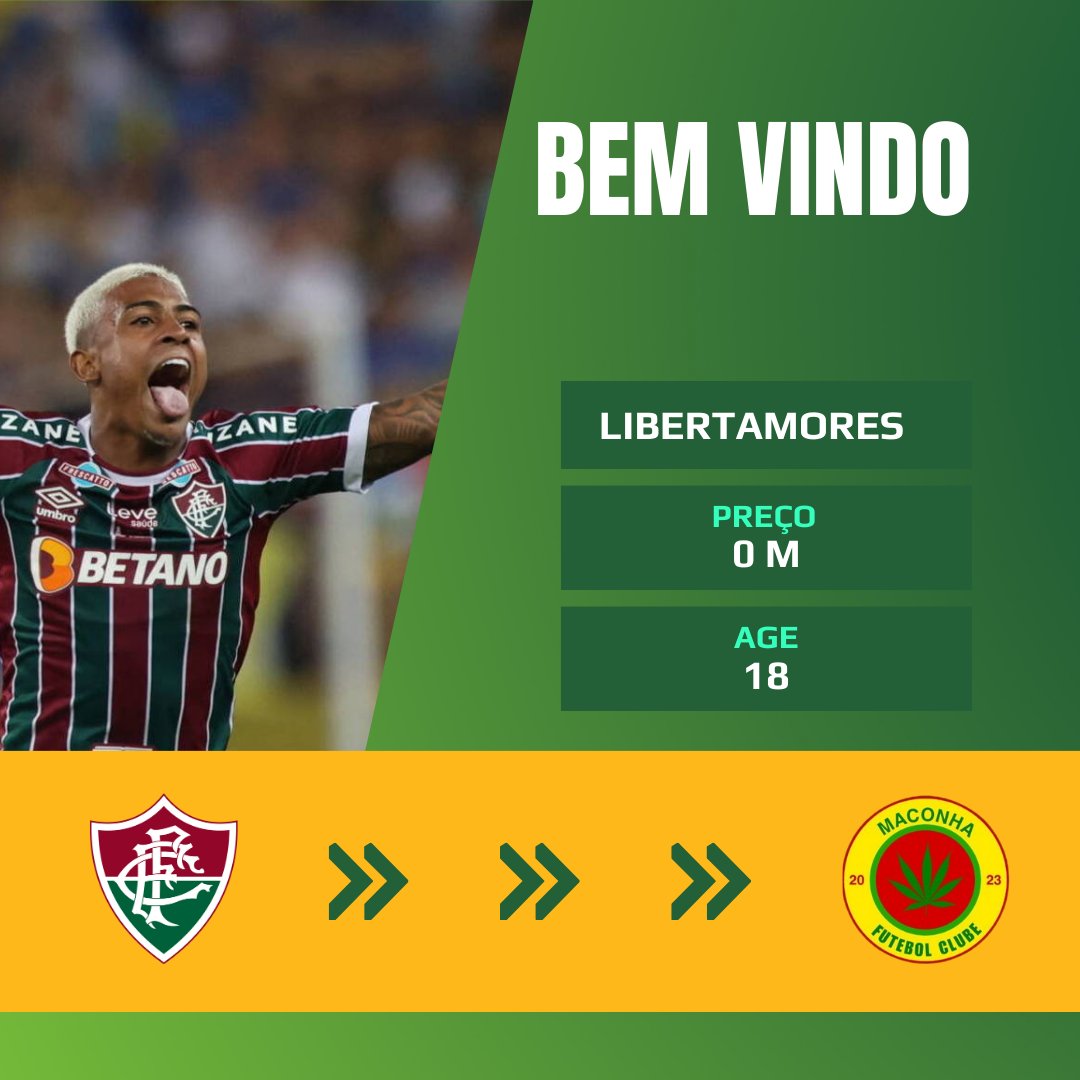 maconha_fc's tweet photo. CONTRATADO!
o ponta esquerda, @CentralLDA_, é o nosso novo reforço, ele chega por um preço total de 0 LC$, ele possui contrato com o clube até 2029 https://t.co/NiHBnWfpyP