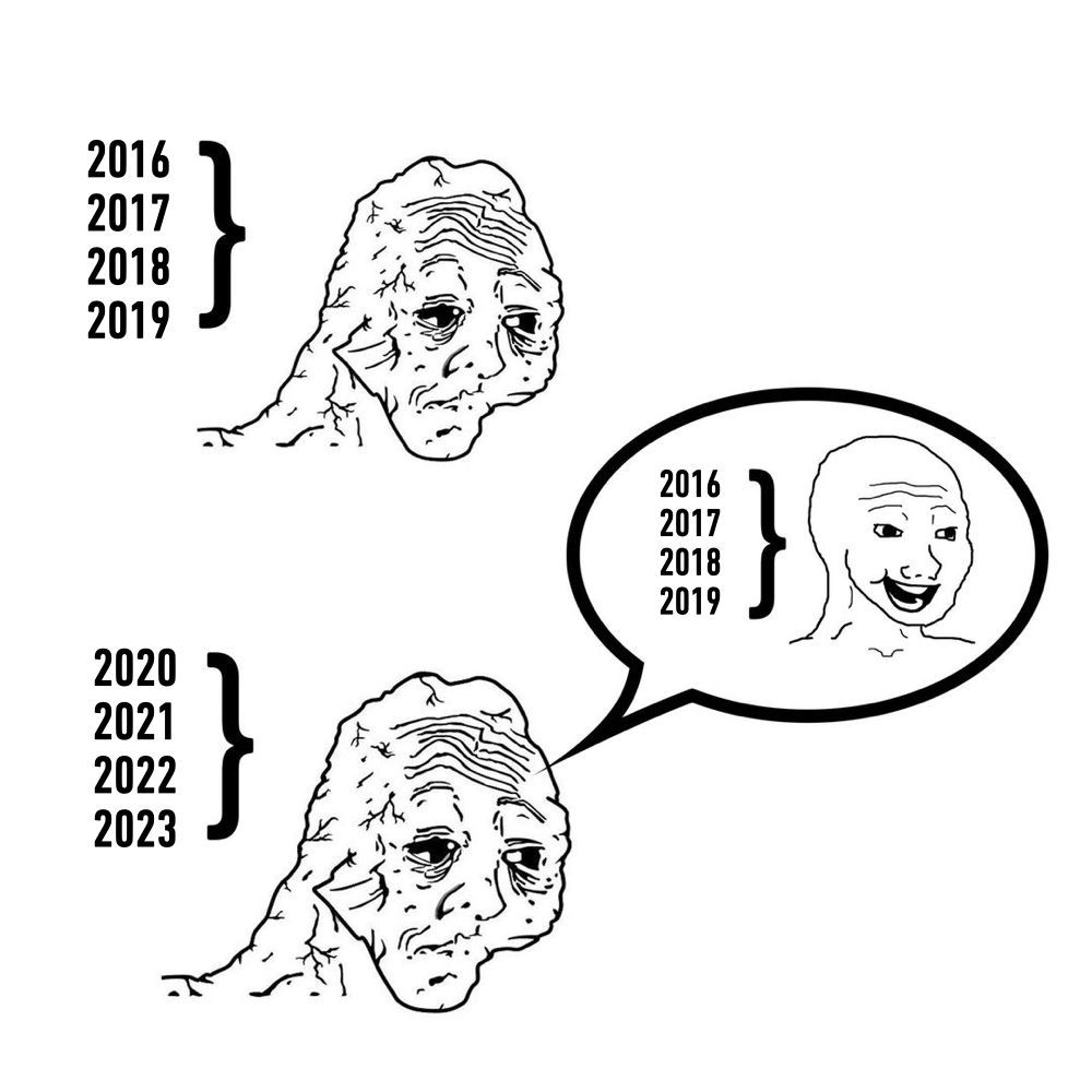9GAG's tweet photo. it wasn't that bad back then after all https://t.co/Xx9YqHuAgI