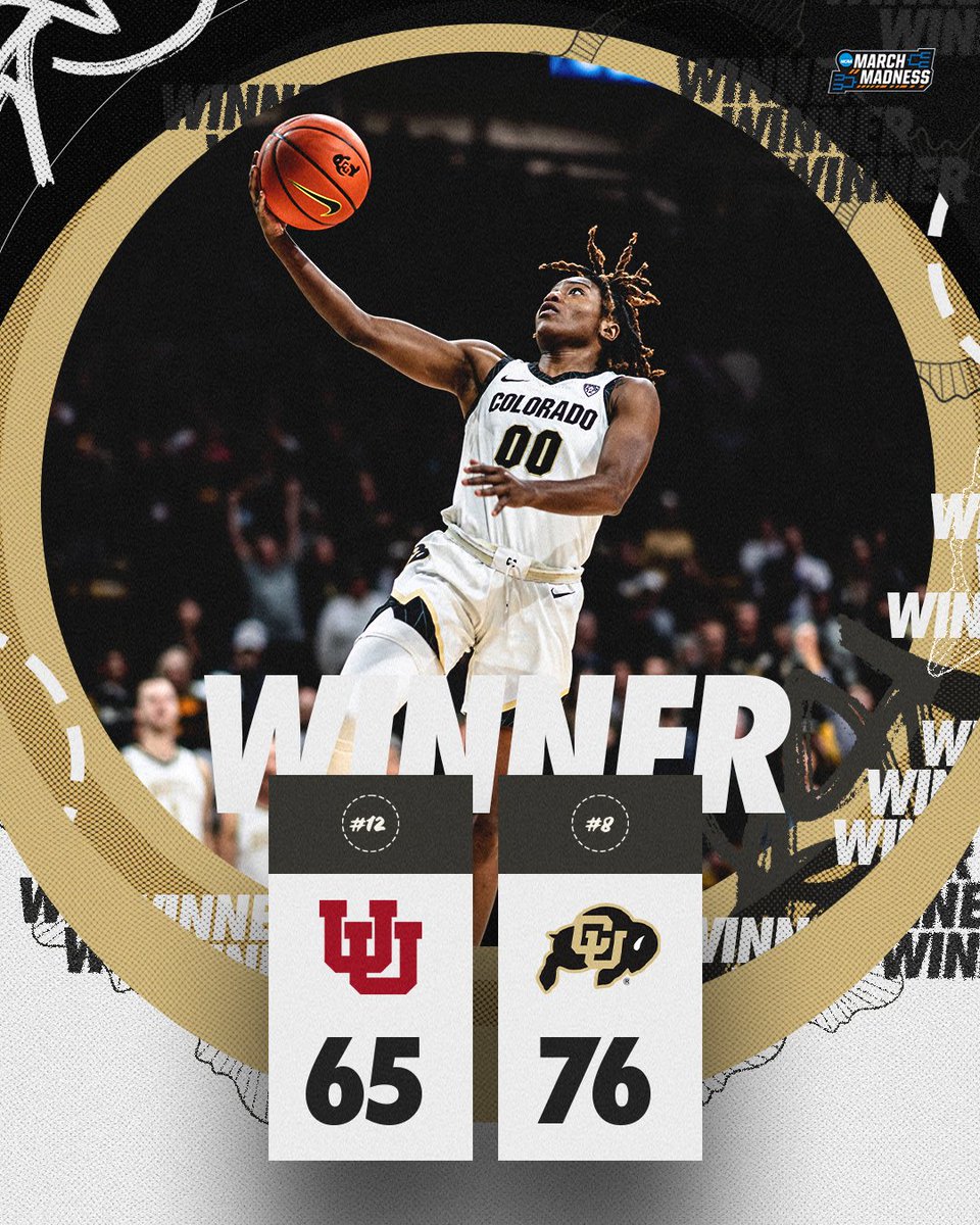 No. 8 @CUBuffsWBB ends 2023 with a win over No. 12 Utah ‼️ #NCAAWBB