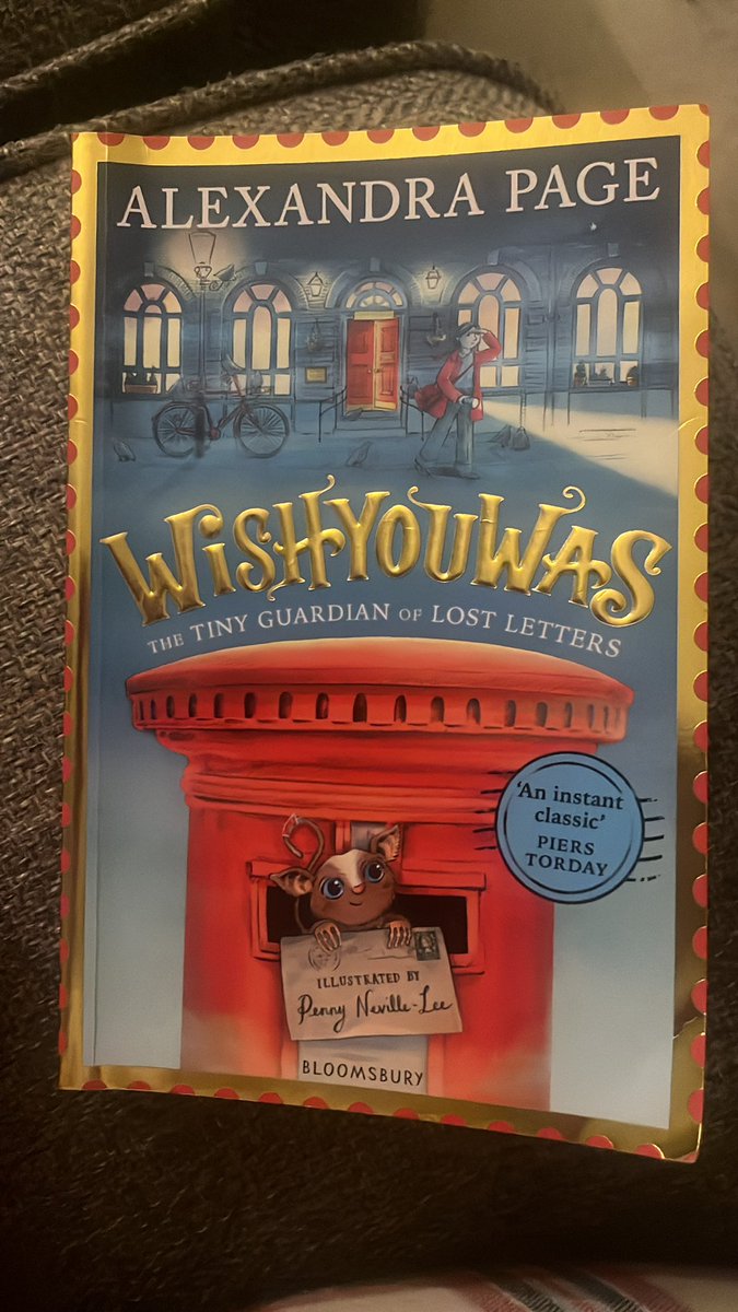 htcors1's tweet photo. This book is pure joy! My son and I have been reading a chapter a night and tonight we finished it… if you are looking for a heart- warming story you might want to try this! Thank you @alexandrapage and @BloomsburyBooks! We can’t wait for the next adventure… https://t.co/E0WteAJ5HK