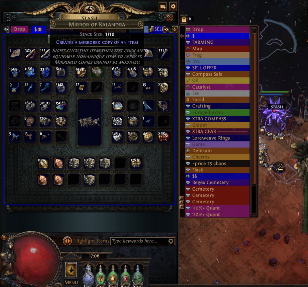 xPhoenix_o7's tweet image. The grind is finally over.... @pathofexile 
Made my own build ✅
Made my own atlas tree ✅
Didnt farm bugged abyss ✅
30+ Puzzle Boxes to drop✅
Mageblood ✅
Mirror Of Kalandra ✅