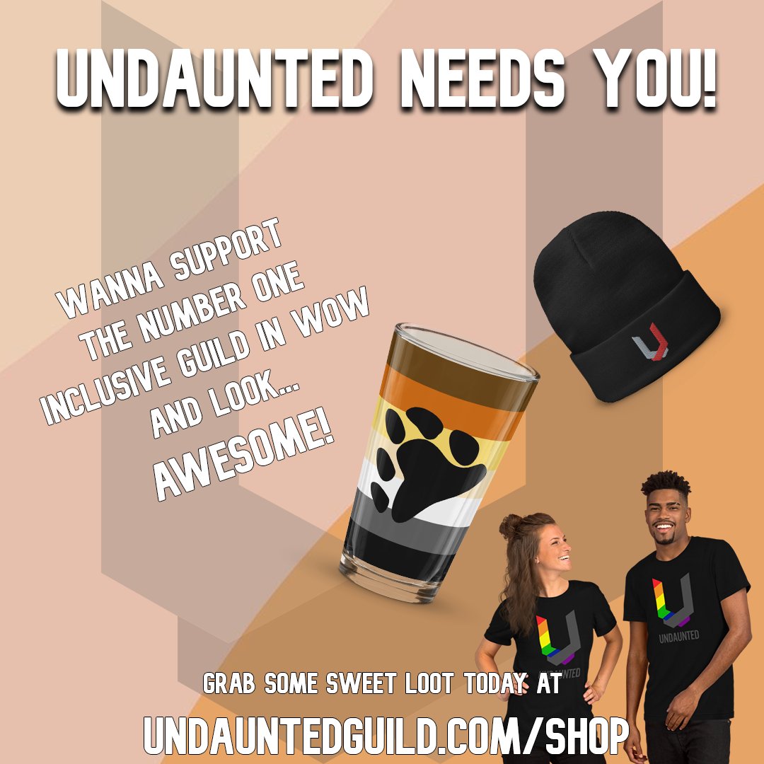 We've got some awesome merch in our shop! Check em out!

Your donations go a long way to helping us keep afloat and our website running!

To Shop: undauntedguild.com/shop/
To Donate: undauntedguild.com/support-us/

We appreciate all of you and hope to see you around in 2024!