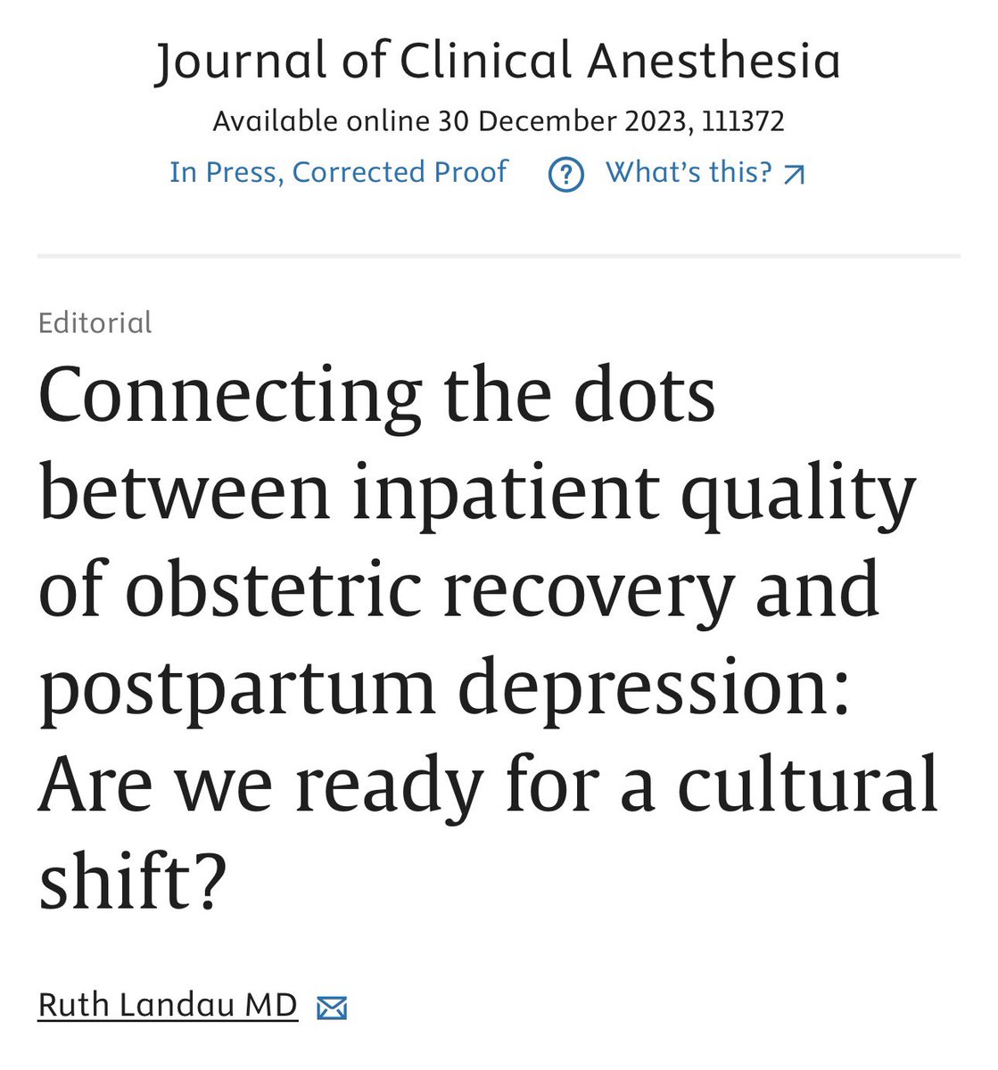 Dr. Ruthi Landau tweet media