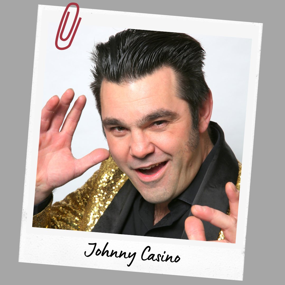 Hang loose, everybody, it's David Tonna as the rock 'n' roll idol Johnny Casino! Johnny and The Gamblers, will be performing at the Rydell High School Dance from 10-24 February @DorkingHalls Get your tickets to the biggest night in the school calendar now: bit.ly/3SDK6NC