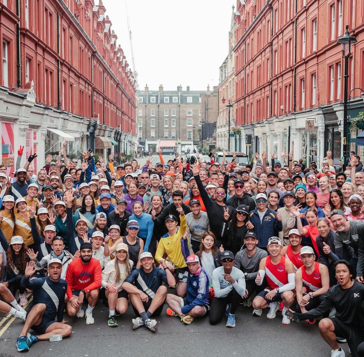 They’re building a community. Maybe you see running as a solo sport but I feel that community matters and we’re better people for it. But who’s going to take the lead? Well done @tracksmith and keep it rolling in 2024.