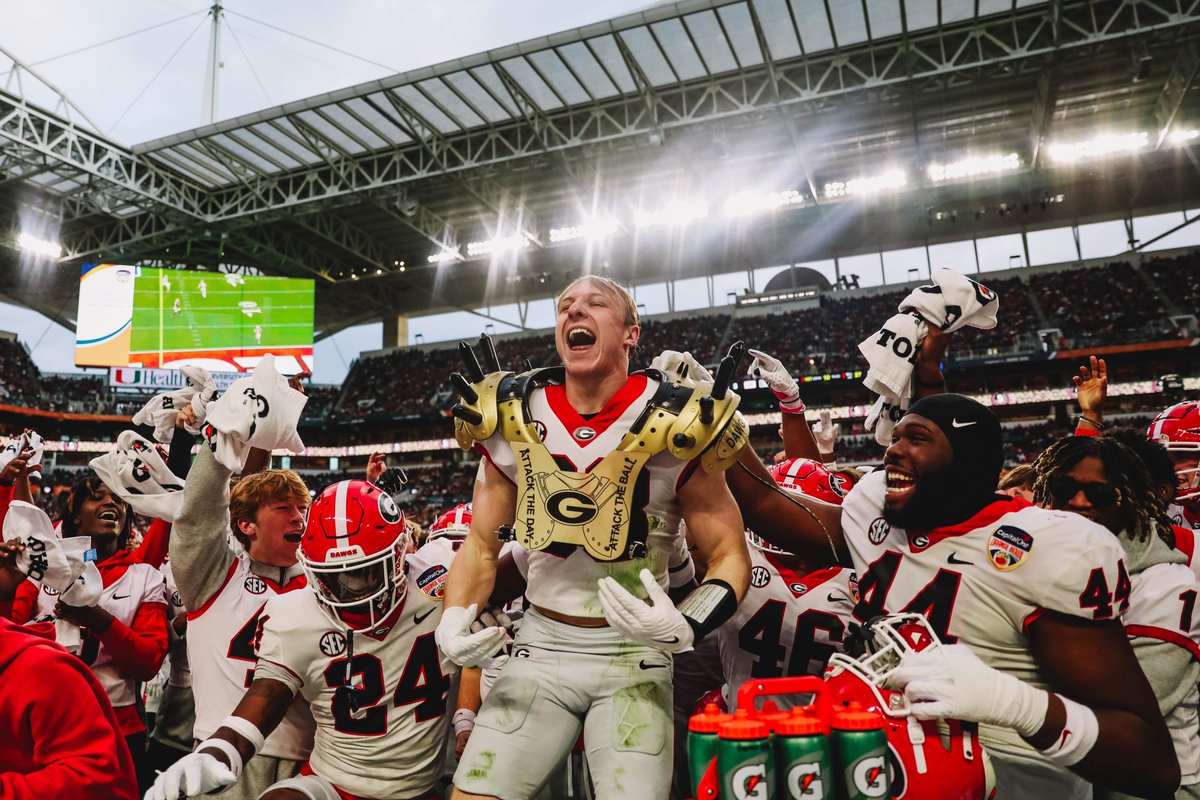 Georgia Football tweet media