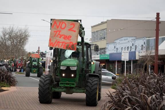 RealityEstateNZ's tweet image. For nitrates and our rivers yes, for 💩in our sea it is all our problem. For the farmers anti #3Waters absolutely as this meant they would also have to take some responsibility. You remember this run up by them?
