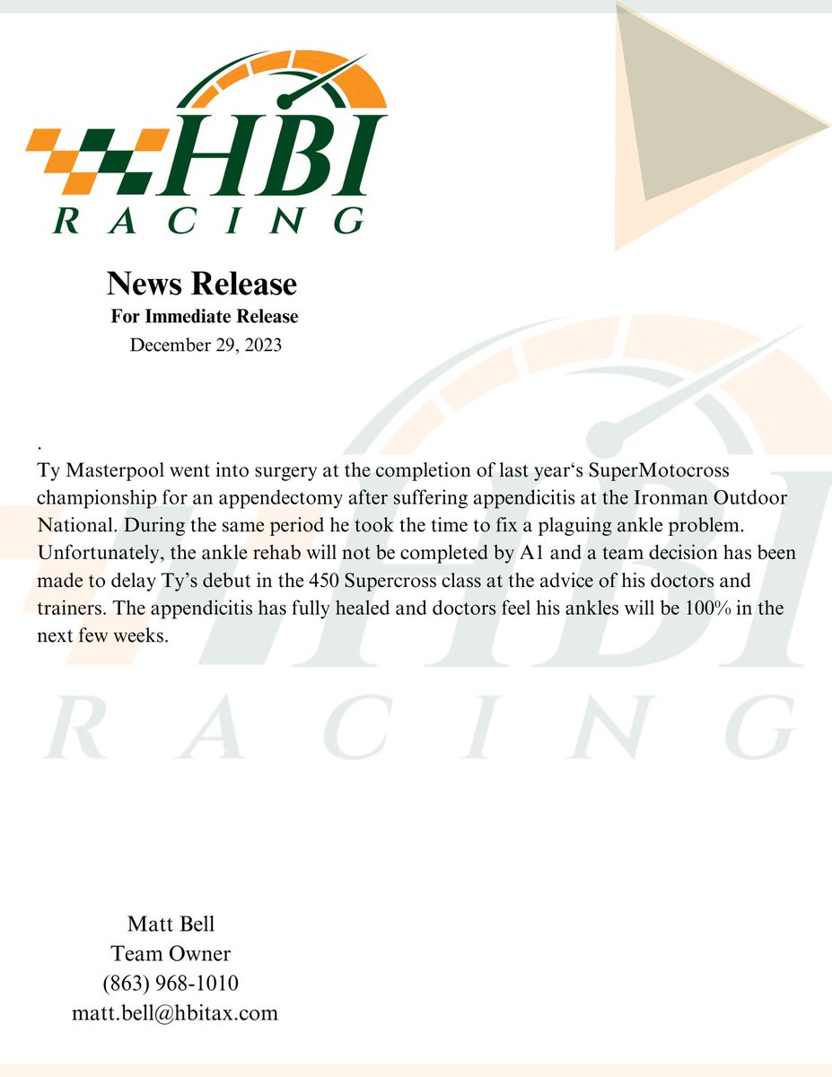 HBItax's tweet photo. #tymasterpool press release https://t.co/d8yCk3uEqf