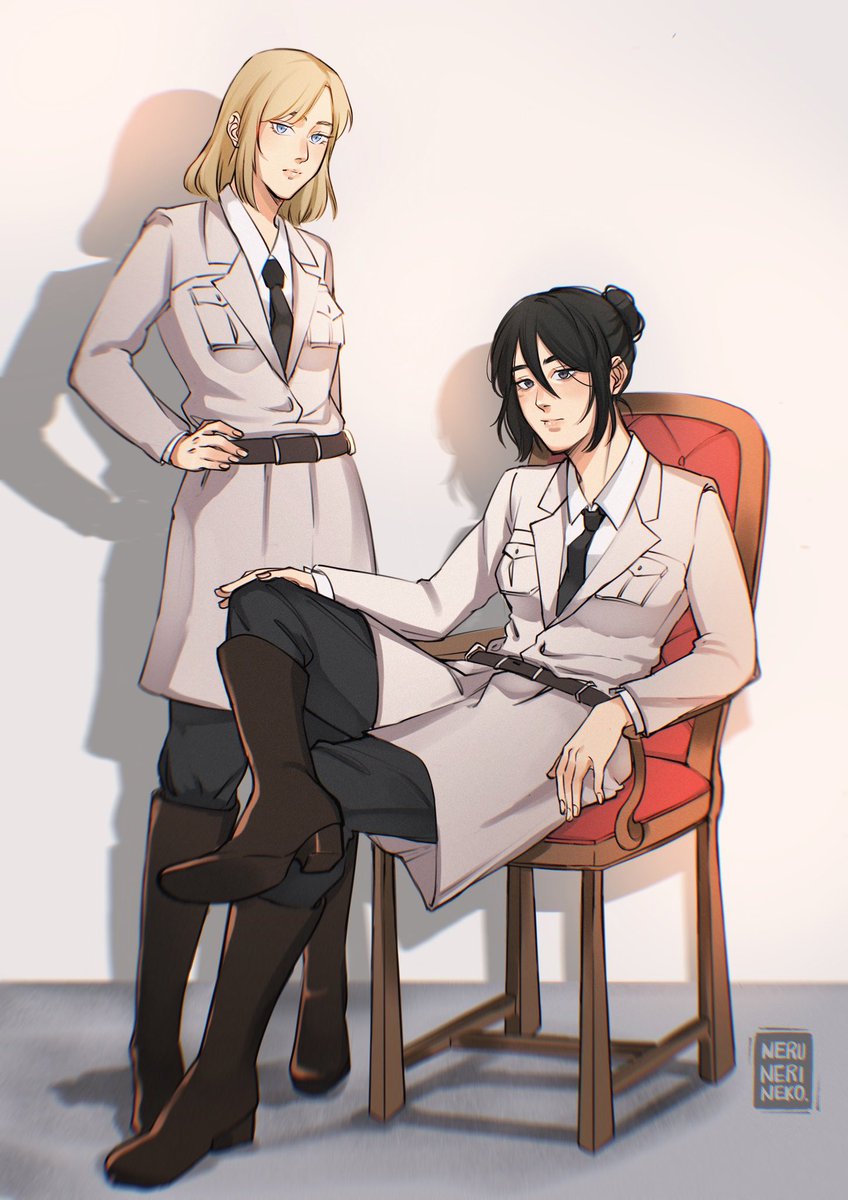 Ackerman & Leonhart

#MikasaAckerman #AnnieLeonhart #snk #ShingekiNoKyojin