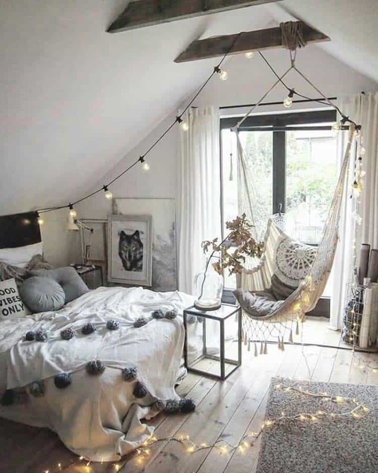 One Kindesign on X: 37 Ultra-cozy bedroom decorating ideas for winter  warmth   / X