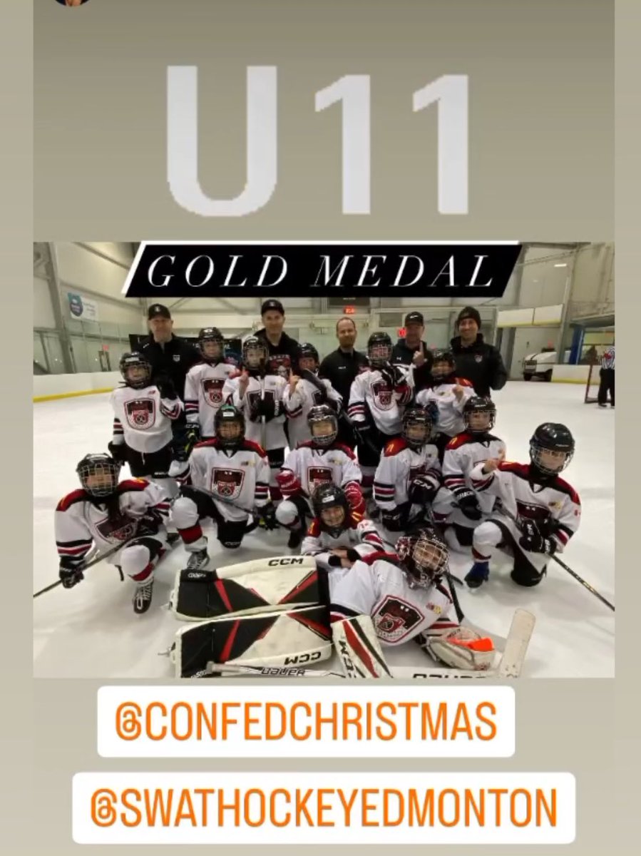 Hope you had a great time, @swathockeyedmonton 401!! Congratulations! #confedchristmas