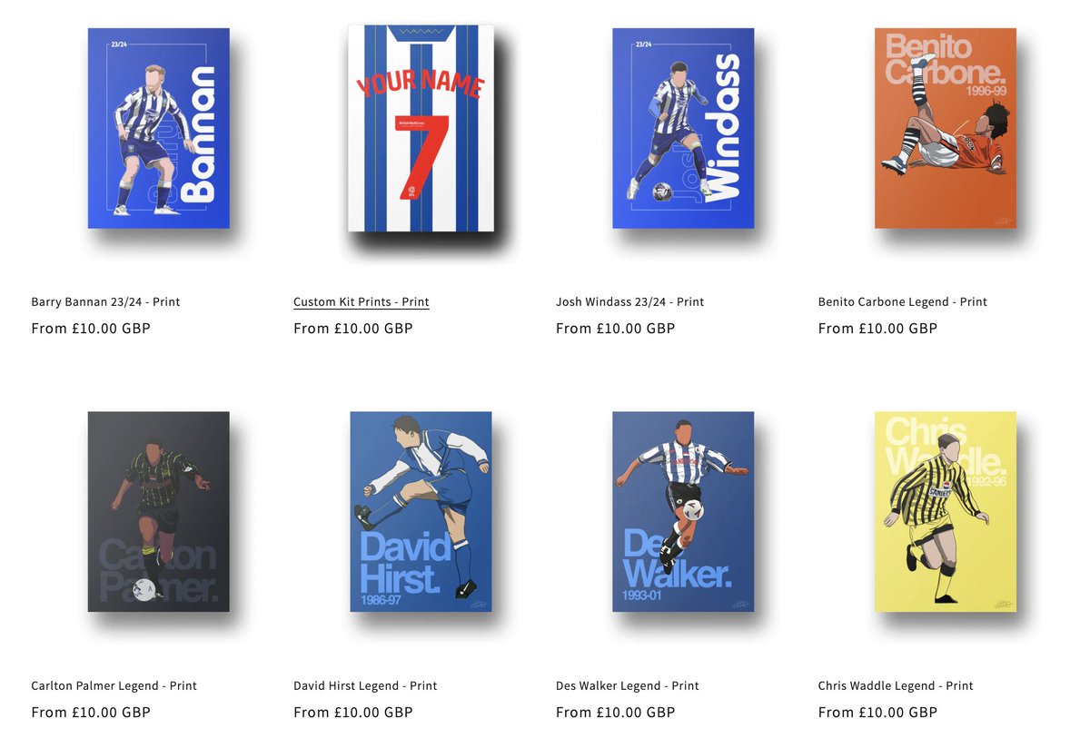 ⭐️ C O M P E T I T I O N ⭐️

IF #SWFC beat Hull City today then we'll give away ONE A4 print for every goal that score. 

1️⃣ Follow <a href="/WTIDPOD/">The Wednesday ’Til I Die Podcast</a>. 
2️⃣ Like and share this post. 

🛍️ wtidpod.myshopify.com/collections/ar…

#SWFC • #WAWAW