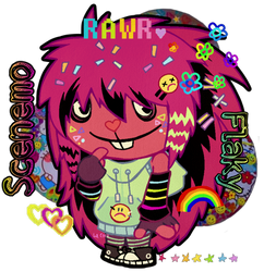 2027Counts's tweet photo. First look of flaky being a scenecore emo in the upcoming HTF movie!
That would be canon because flaky doesn't wear clothes before! https://t.co/pXK68Pradt
