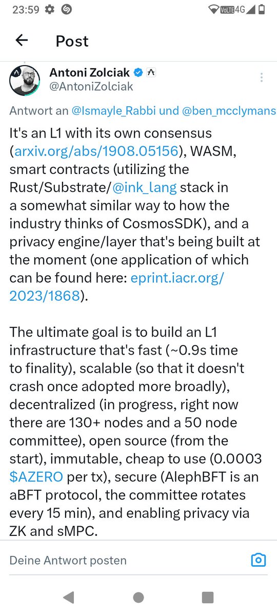 Is $azero a privacy coin? Founders say no