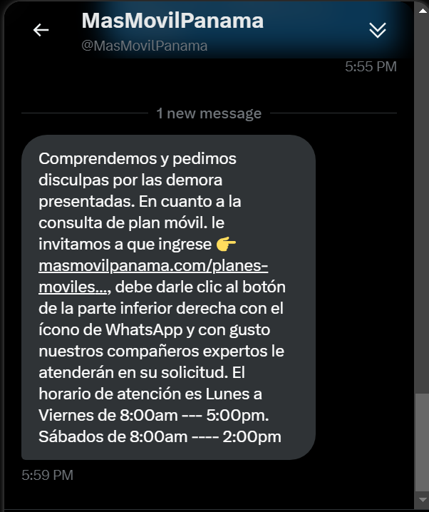 aguisande's tweet photo. @MasMovilPanama En serio?! https://t.co/zmll3Ipbrg