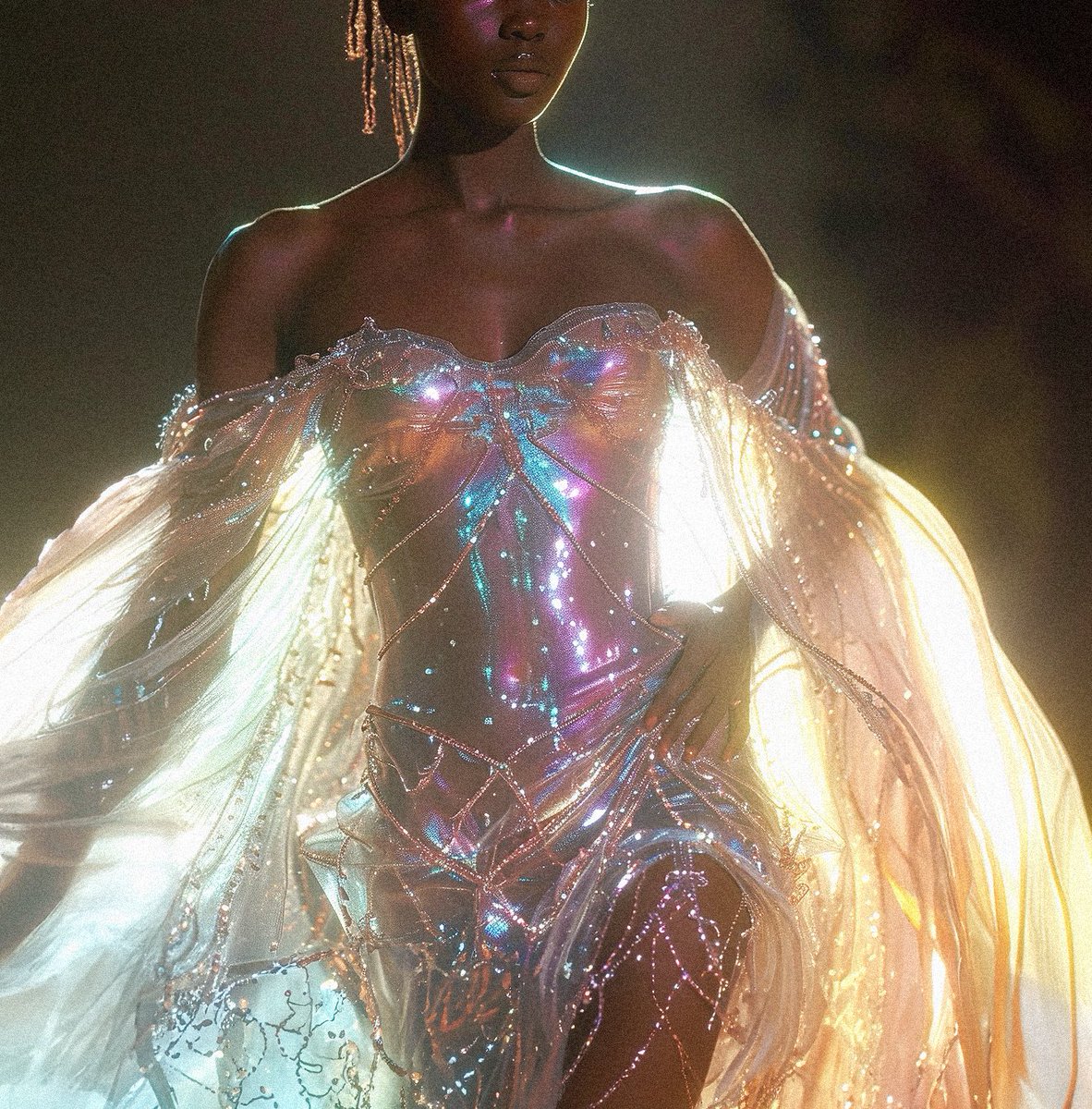 emackelder's tweet photo. Opalescent Ethereal Couture 🫧 (MJ v6) https://t.co/pOtE1VattX