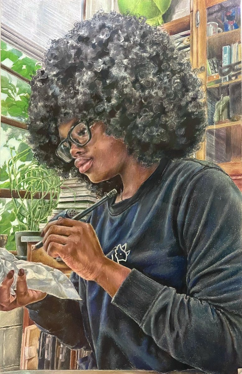 ArtistMelanin's tweet photo. Hi🤎 I’m Mariam Olayemi from Lagos Nigeria, this is my art https://t.co/jo6xqbEidJ