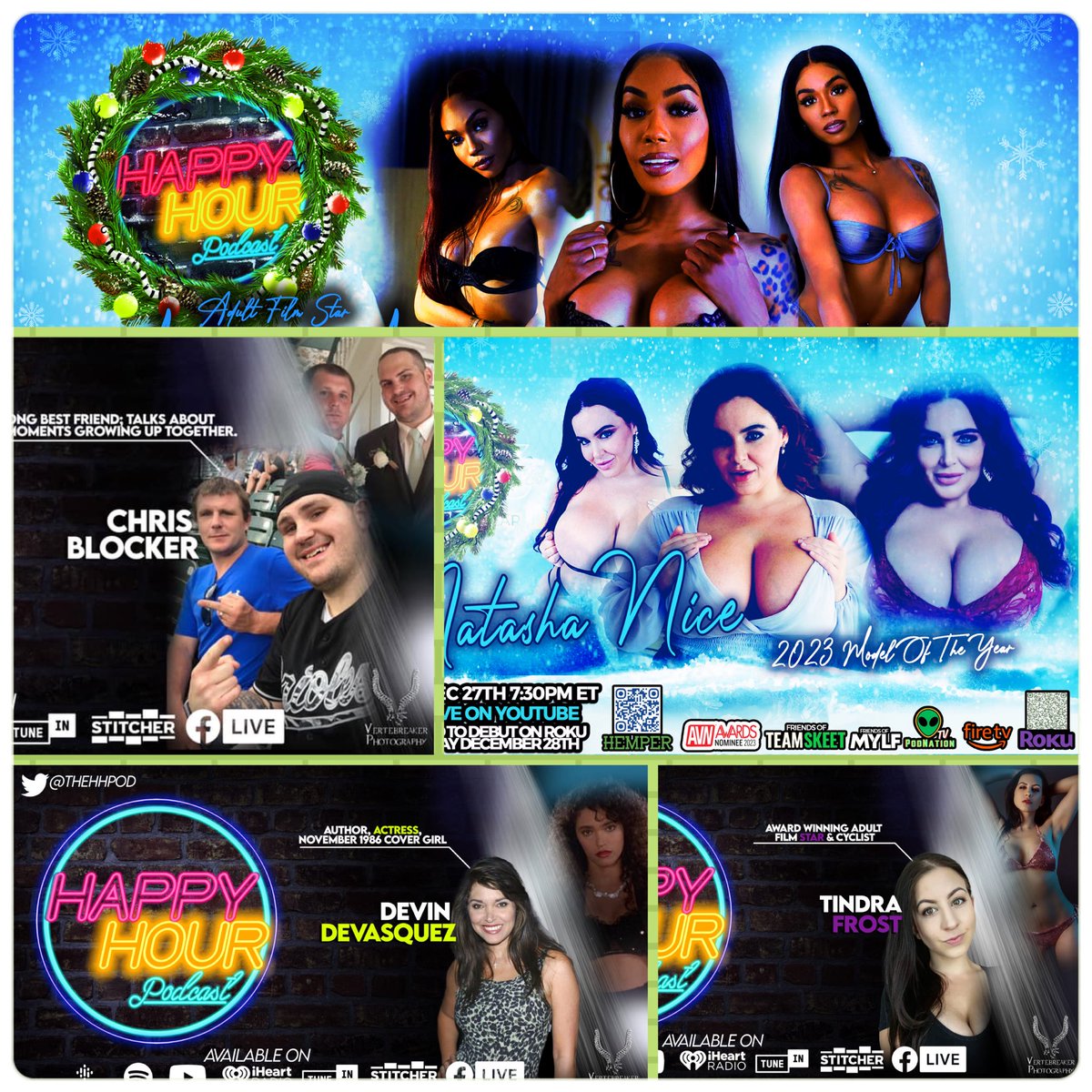 All of our current run episodes on Roku & Fire Tv via Pod Nation TV! For all the ways to find Pod Nation Tv and watch us on Roku & Fire TV Head here: thehhpod.com/tv @PodnationTv @PodNationPods @BeNiceNatasha @leilani_li @TheRubPR @tindrafrost @devindevasquez