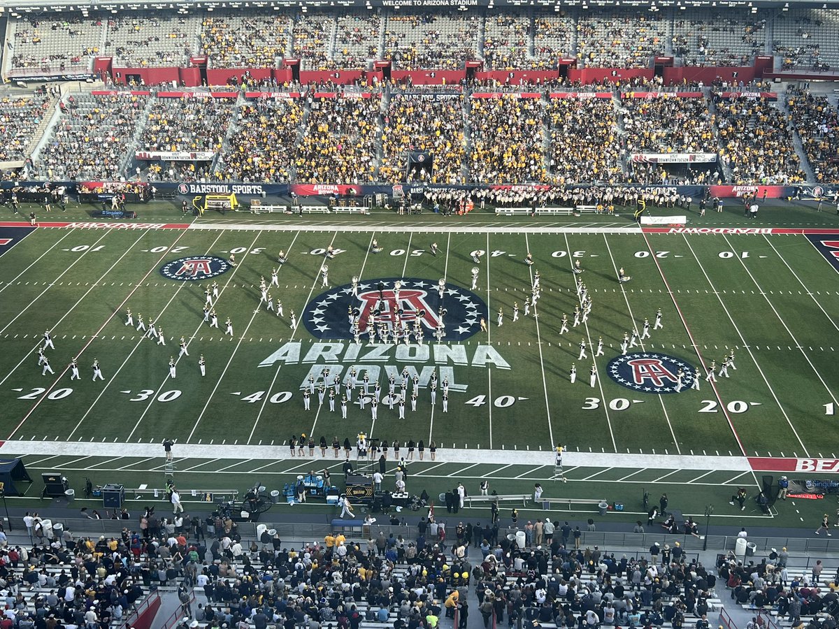 .<a href="/UTRMB/">Rocket Marching Band</a> leads the halftime show at the Arizona Bowl