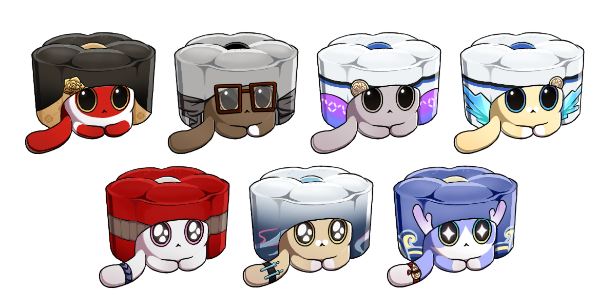 Adopt your 5* critter today! 😊

#HonkaiStarRail #星穹铁道 #崩壊スターレイル #붕괴스타레일 #HSRFanart #himeko #welt #bronya #gepard #clara #yanqing #bailu #姫子 #ヴェルト #ブローニャ #ジェパード #クラーラ #彦卿 #白露 #히메코 #웰트 #브로냐 #게파드 #클라라 #연경 #백로