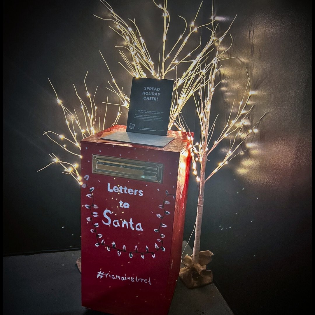 Visit Santa's Mailbox at ARTECHOUSE for the rest of the year. You can personalize a card with well-wishes, drop it in our mailbox &amp; your message will be delivered to a DC resident.
Don't forget to use our code “Market20” at checkout. 
Visit Procrastinatorsmarket.com for more info!