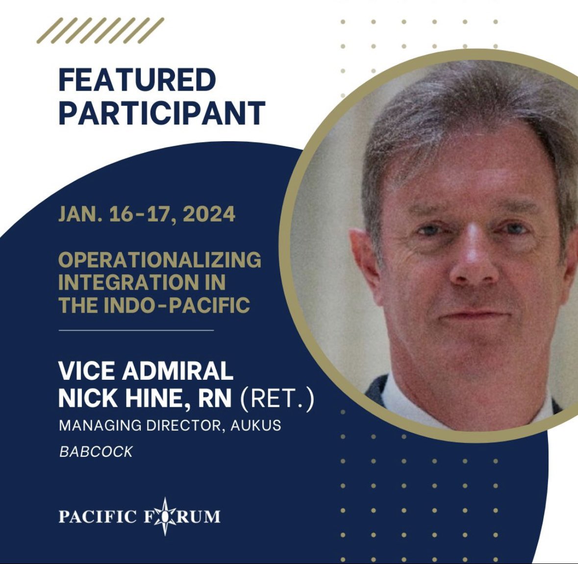 PacificForum's tweet photo. 🚨 Keynote speakers announced for Operationalizing Integration in the Indo-Pacific (OIIP) on Jan 16-17, 2024. A powerhouse lineup including @LumVares, Dr. George Ka'iliwai III, @VAdmNickHine;
https://t.co/dlgSEEzbce
#OIIP2024 #PacificForum https://t.co/F3XOt2JYMH