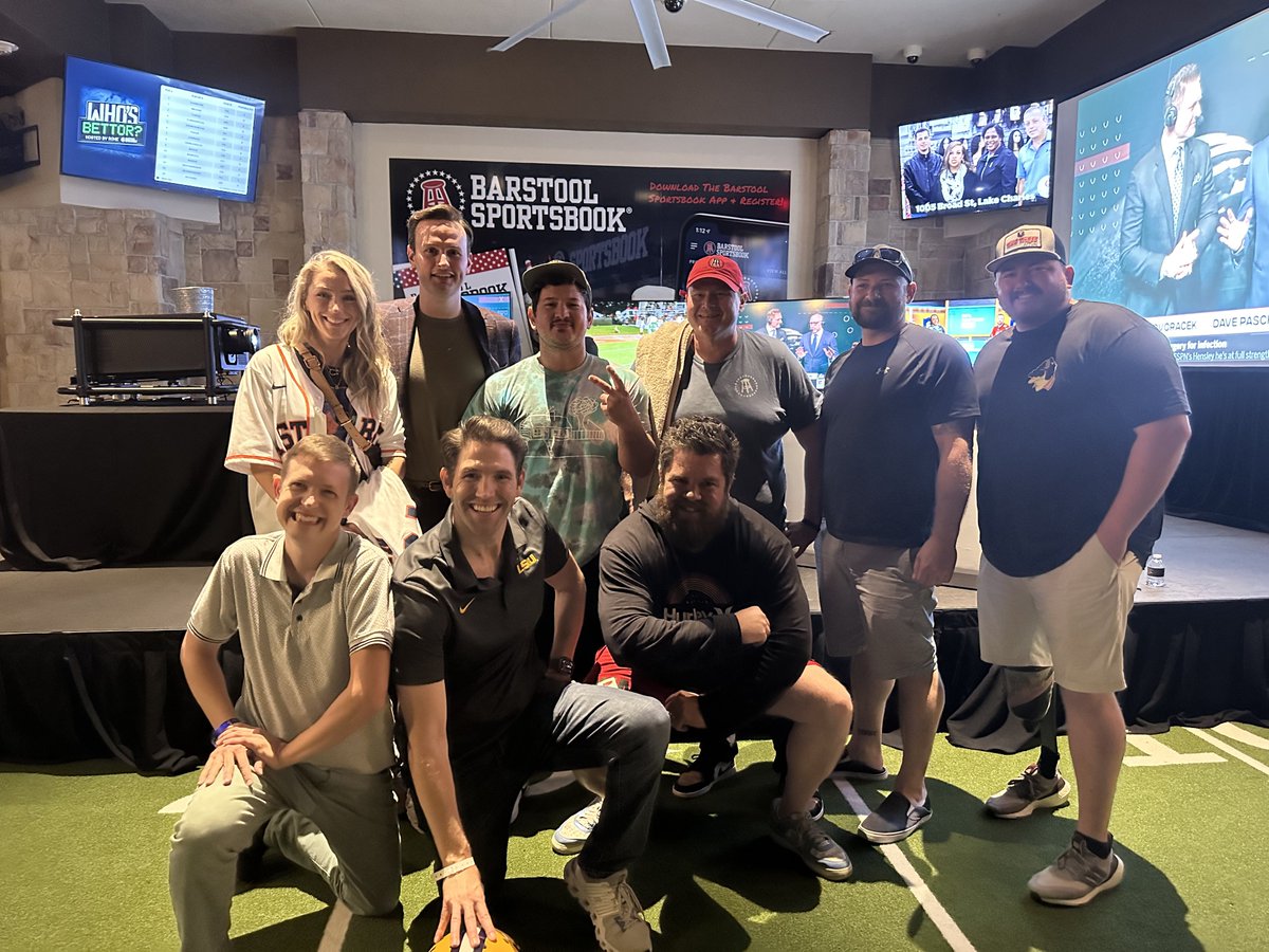 seandmillan's tweet photo. Barstool bowl brings back memories of a great night! @barstoolsports @MeganMakinMoney @StoolMintzy @LAubergeLC https://t.co/cPkJecAlS8