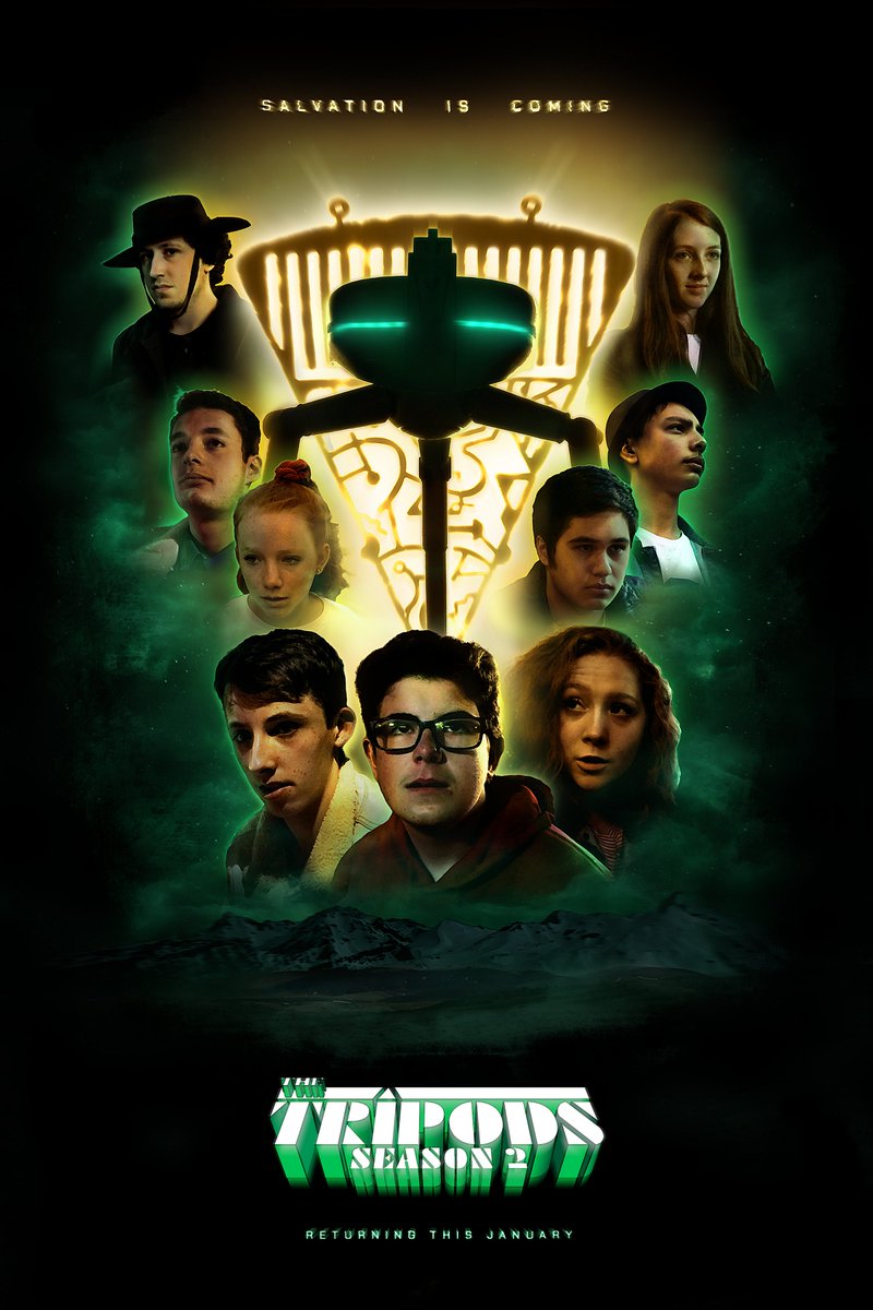I'm excited to announce that season 2 of <a href="/the_tripods/">The Tripods</a>  will continue in January 2024!
for those of you who don't know this is a fan film series inspired by, and is a prequel to, the 80s TV series of the same name. It's also been something I've been working on since 2016!
