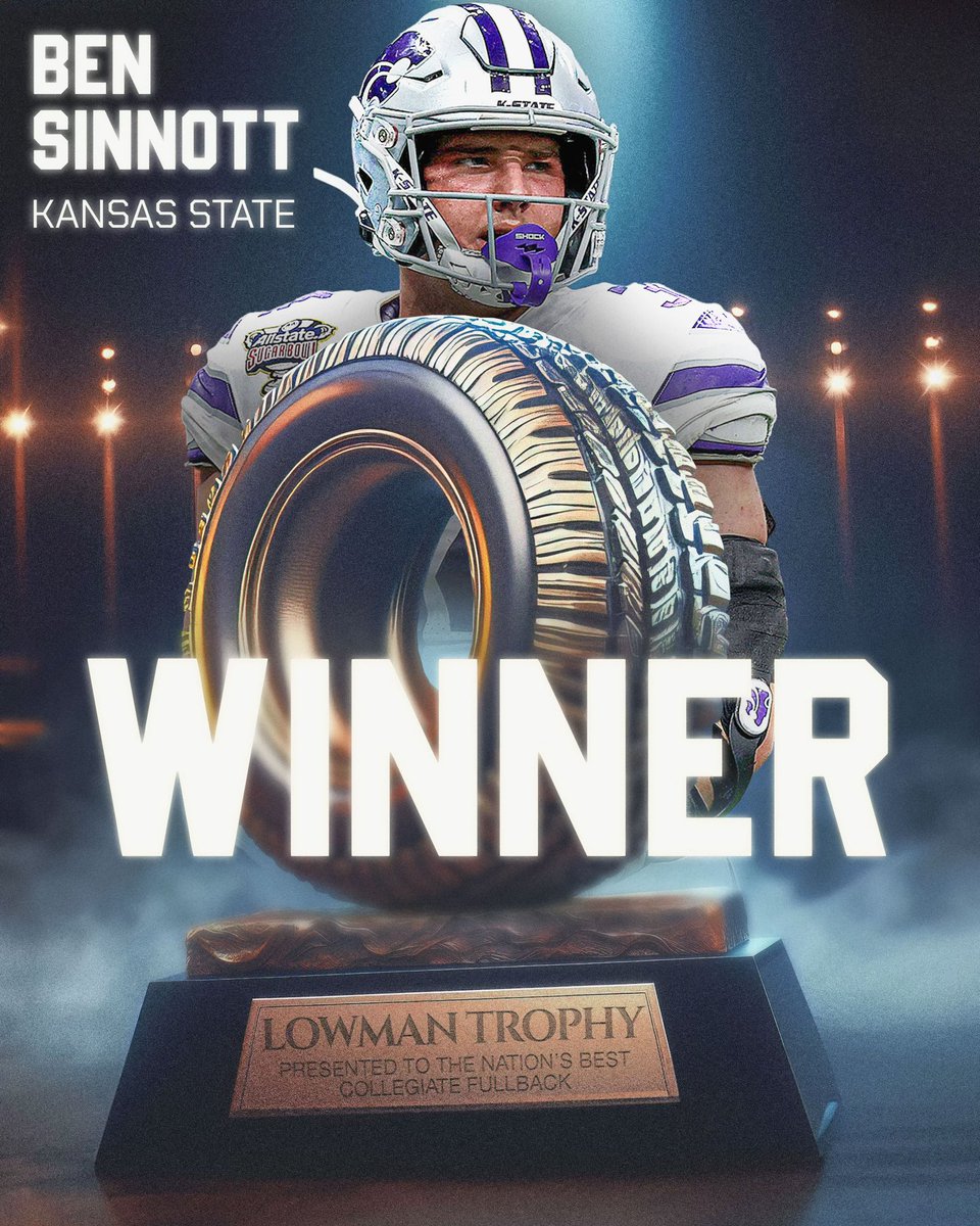 Congratulations to @ben_sinnott on being this years Lowman Award winner