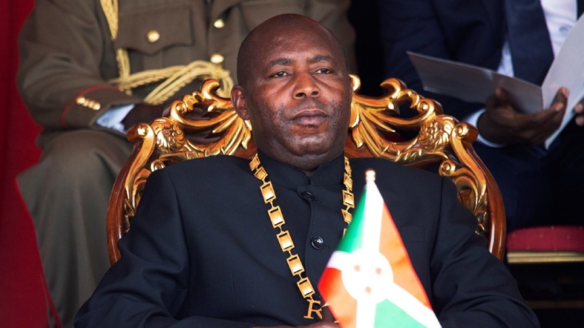 🇧🇮🏳️‍🌈 The President of Burundi Says Gay People Should Be Stoned in Stadiums.

'I even think that these people, if we find them in Burundi, it is better to lead them to a stadium and stone them.'

He also describes homosexuality as a 'curse' imported from the West.