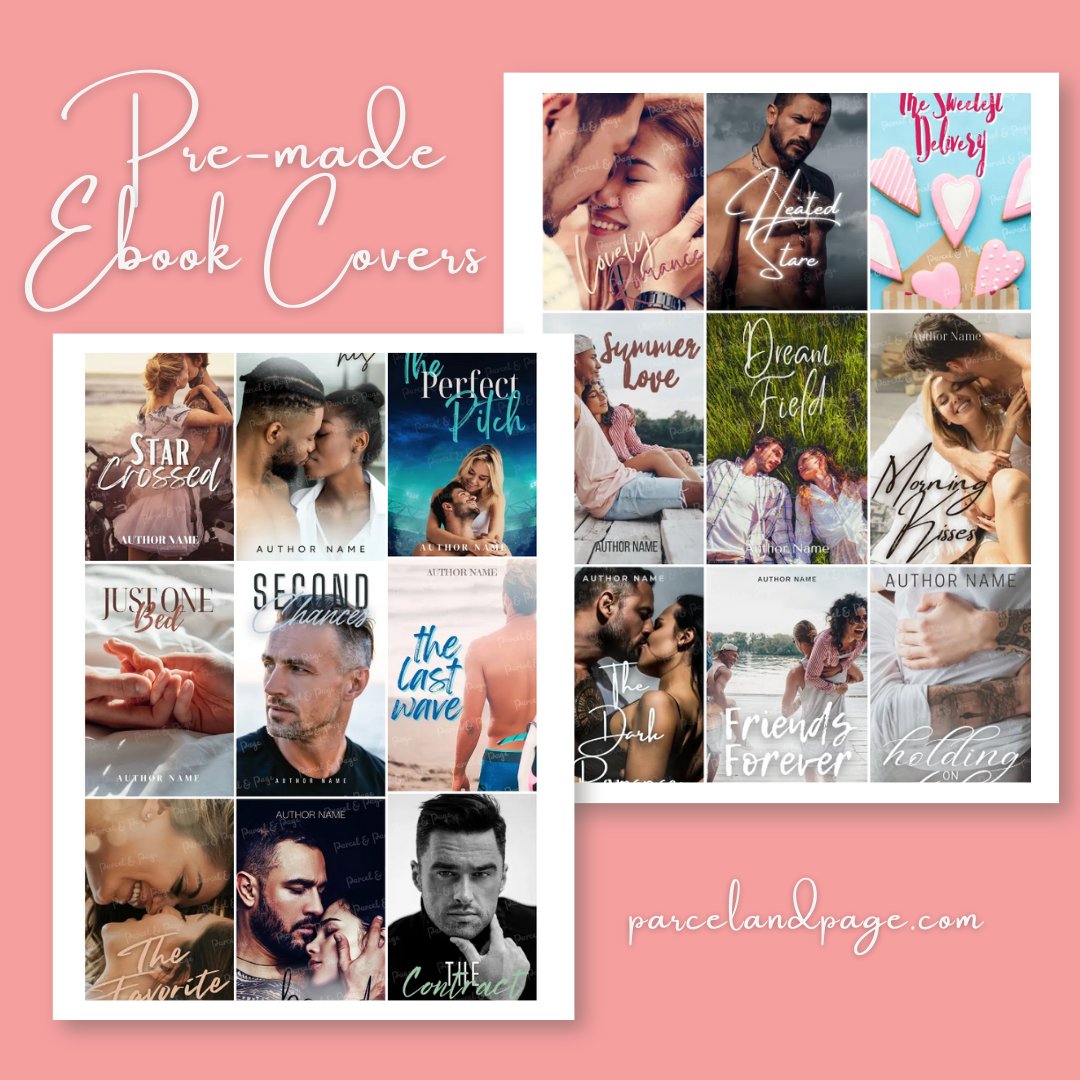 If you're an #indie #author looking for an affordable pre-made ebook cover, check out our website: parcelandpage.com.

#supportingauthors #authors #romance #romanceauthor #indiepub #smallpress #romanceauthors #amwriting #romancenovels  #booklove #bookworm #bookcovers