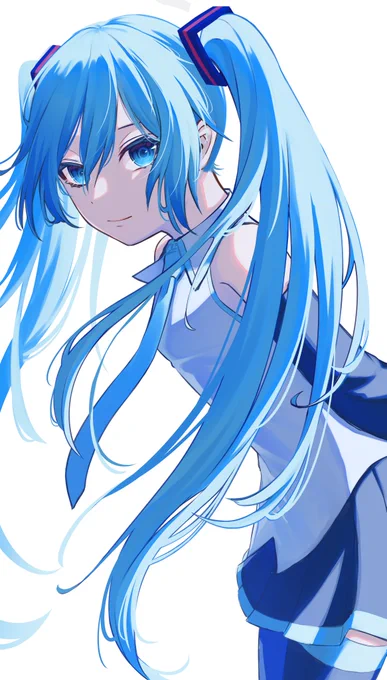 #2023年自分が選ぶ今年の4枚 ミクちゃんばかり描いている…来年はもっといろんなキャラを描きたいな 