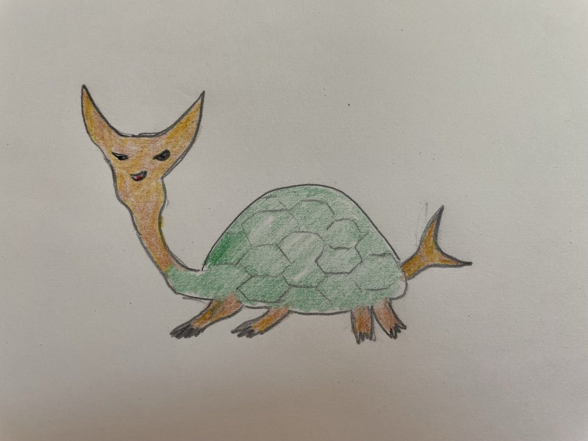 yagimasumi1974's tweet photo. カニガメ
頭と尾っぽがハサミ
攻撃力もあるが弱点でめある
こちょばがり
カニガメの一言
甲羅って響いてめっちゃこちょばいねんで
#未確認生物図鑑 https://t.co/3iCgPYLAwl