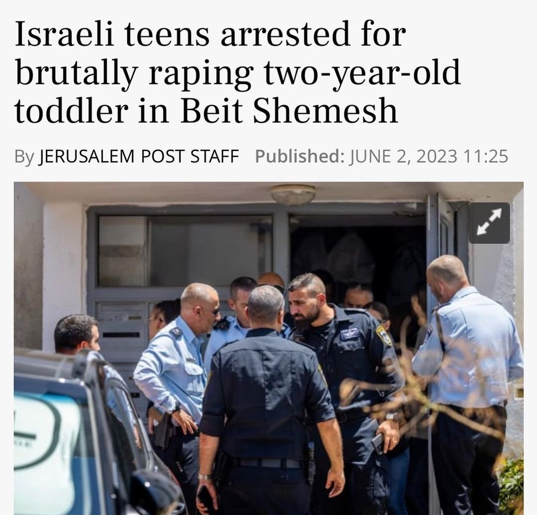 timand2037's tweet photo. The fake rape claims against the Palestinian resistance often borrow their substance from the crimes of a sick, fascist Israeli society, founded on arrogant privilege and dispossession.  https://t.co/FxeSDi0K1z https://t.co/7wJWyFJfGL