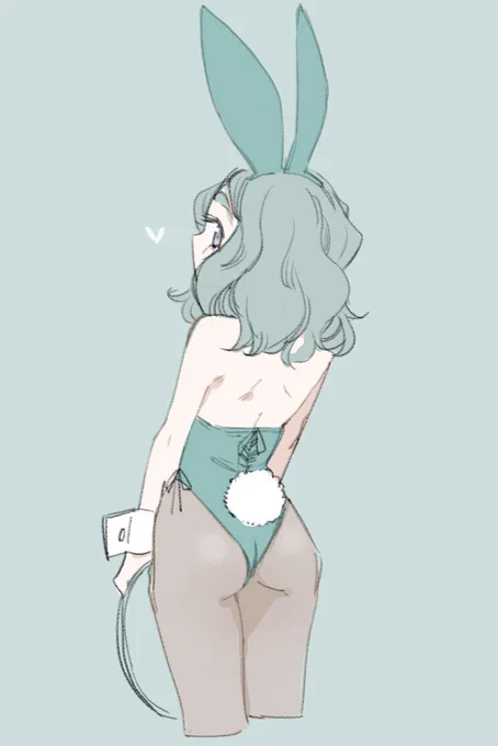 2023年はバニーのお尻ばっか描いてたな( ˘ω˘ ) #ちびっこちゃん朝活 