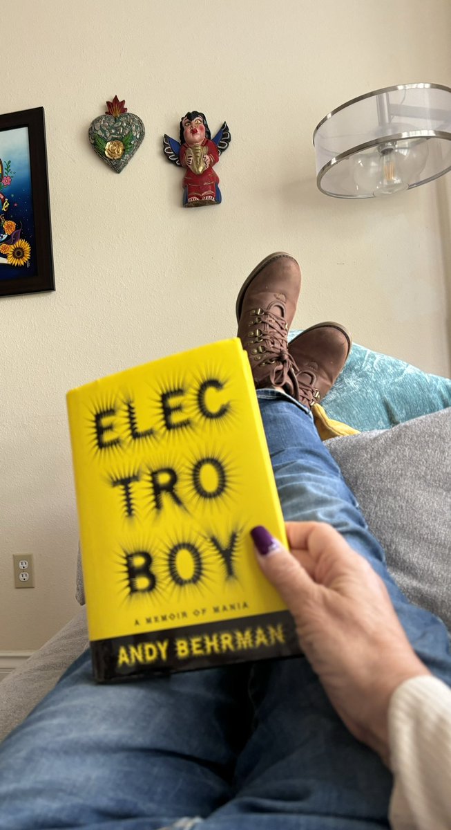 Just finished rereading ELECTROBOY. It’s a raw, authentic & brutally honest. An inside look at someone who is a manic-depressive. It helped me, to better understand my own family members who are struggling with the same issues. Well worth reading any time @electroboyusa