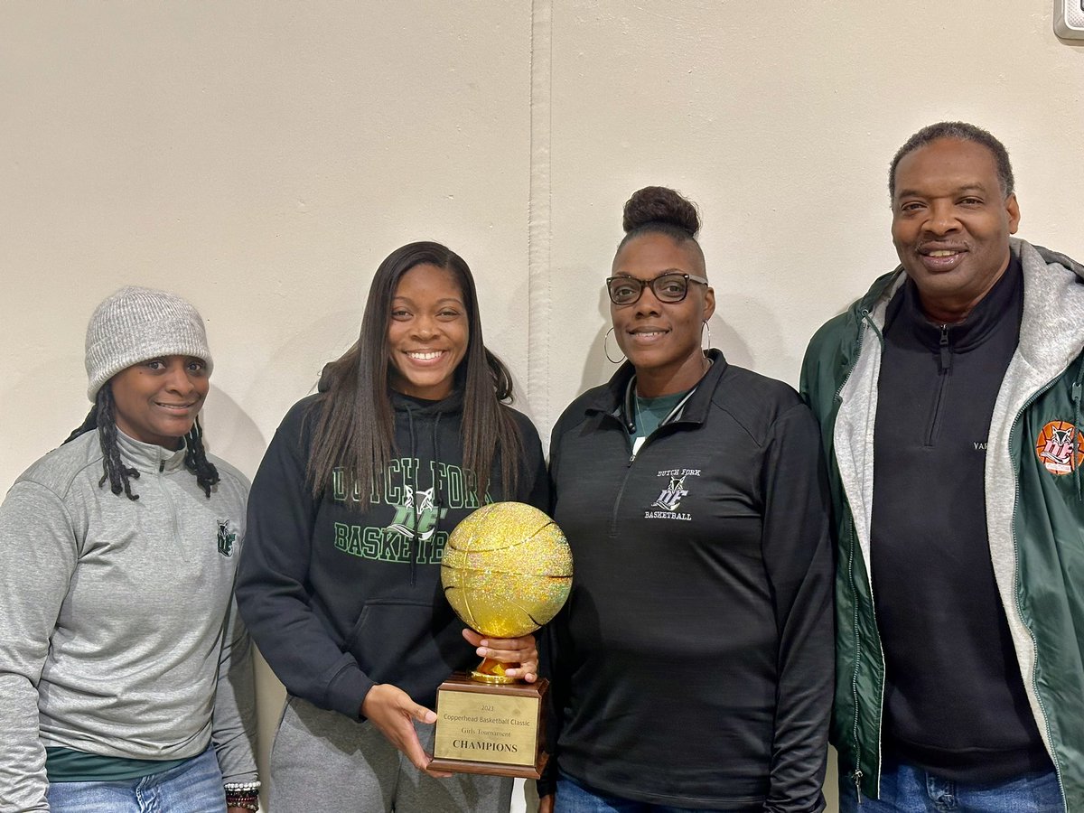 CATAWBA RIDGE COPPERHEAD CLASSIC TOURNAMENT CHAMPIONS
DUTCH FORK 72 
PALISADES (NC) 21
Congratulations Lady Foxes